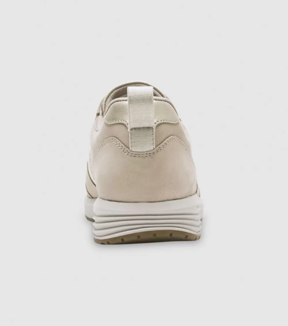 New Rockport Trustride Layered Sneaker Womens Taupe