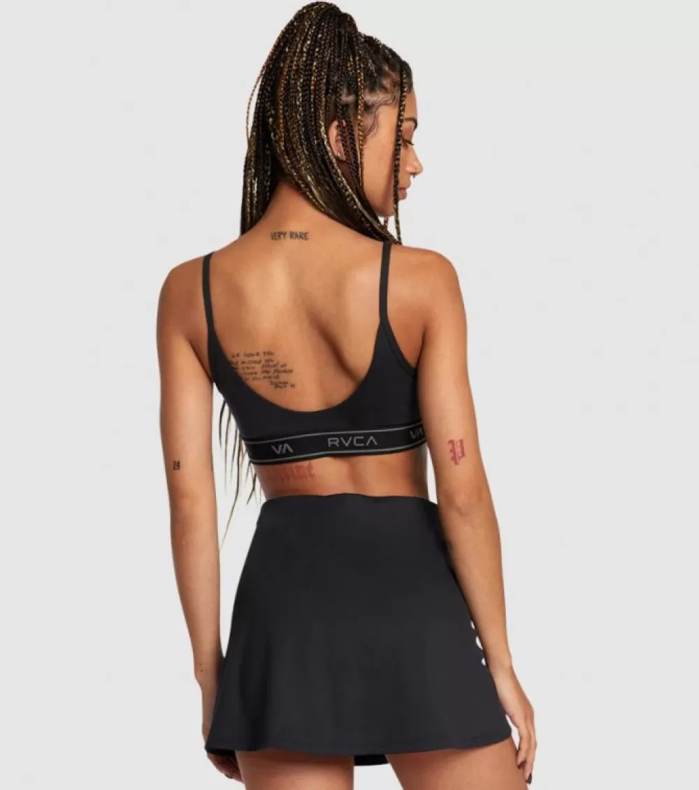 Best RVCA Base Bra Womens Black