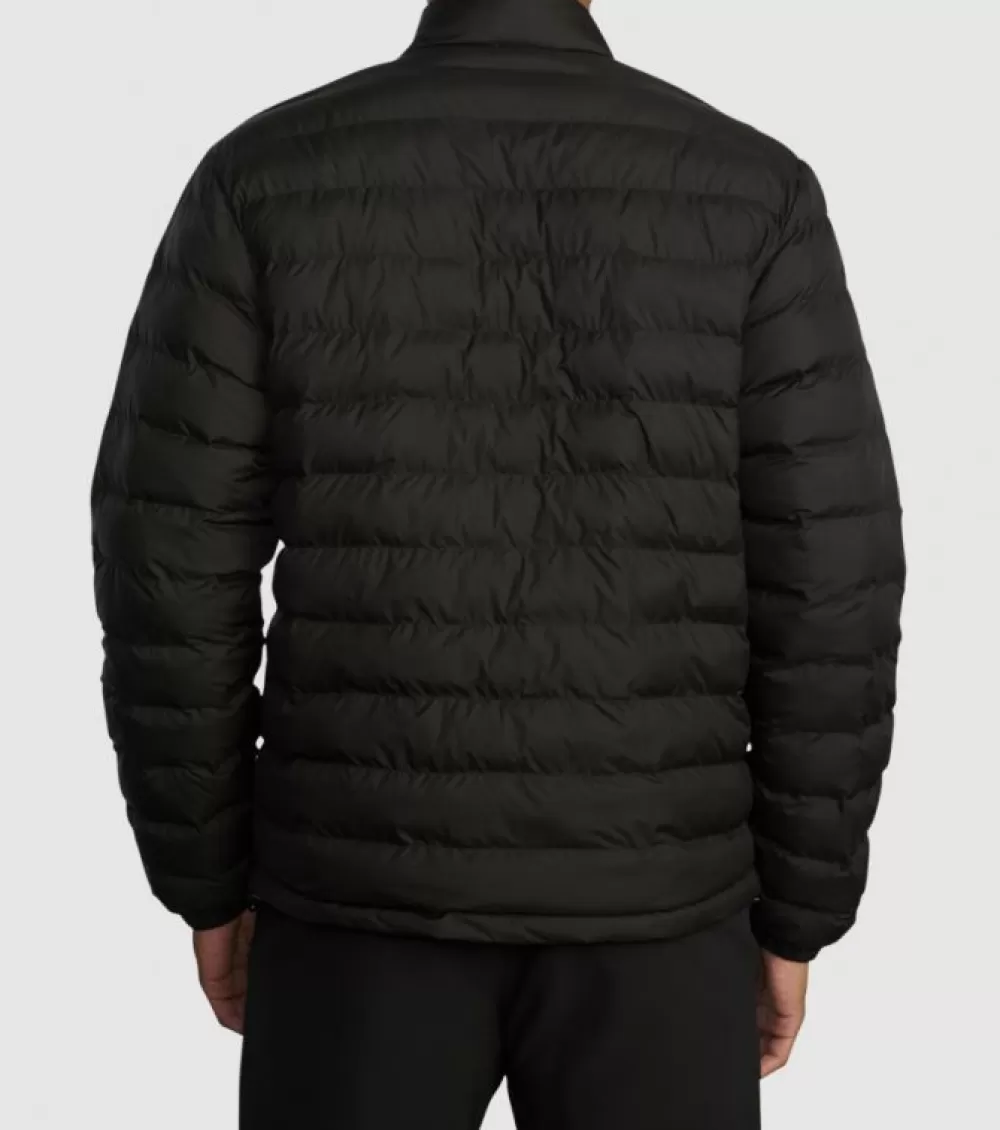 Discount RVCA Packable Puffa Jacket Mens Black 2