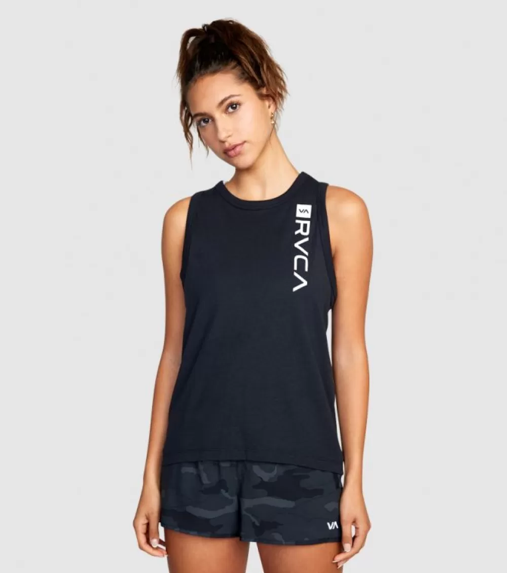 Best Sale RVCA Va Muscle Tank Womens Black