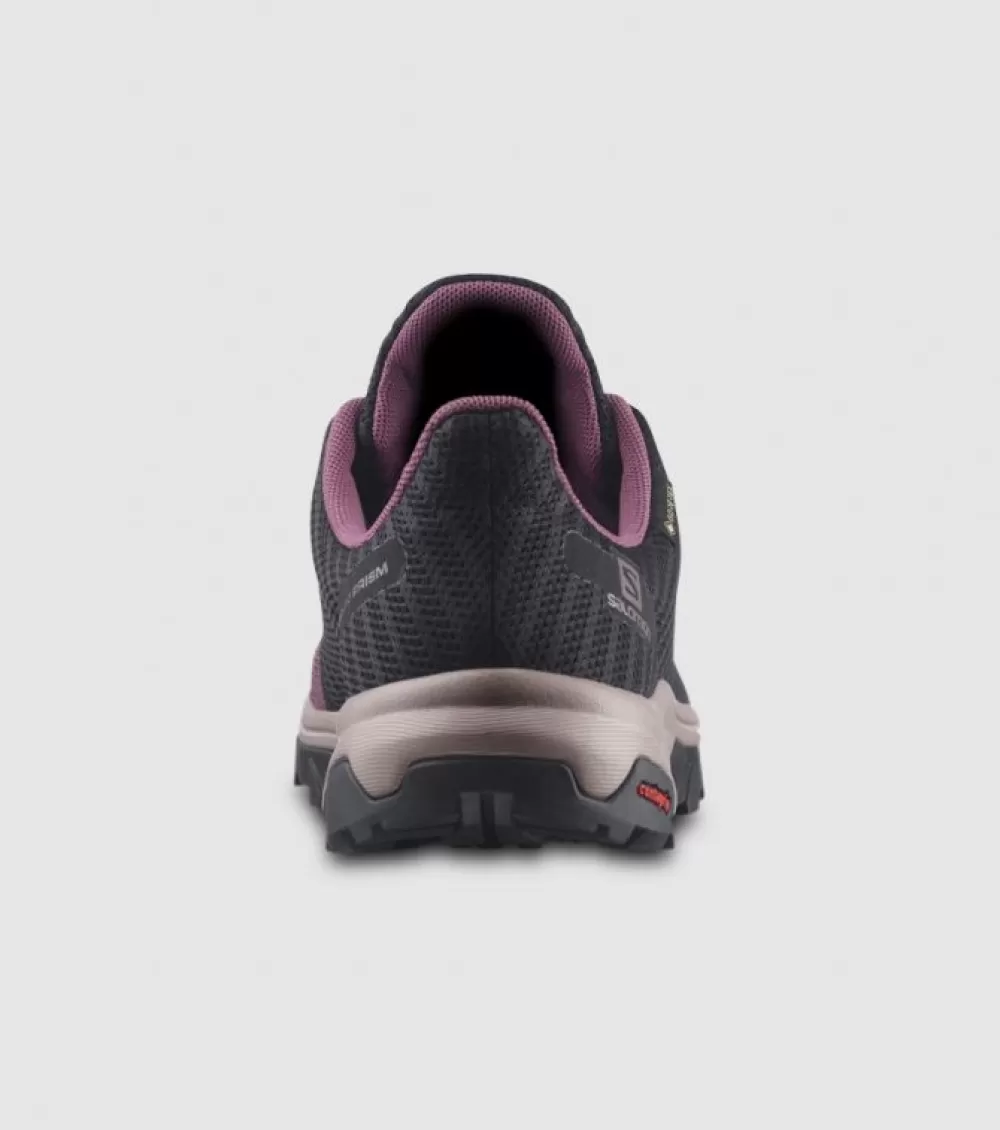 Clearance Salomon Outbound Prism Gore-Tex Womens Tulipwood Black Quail