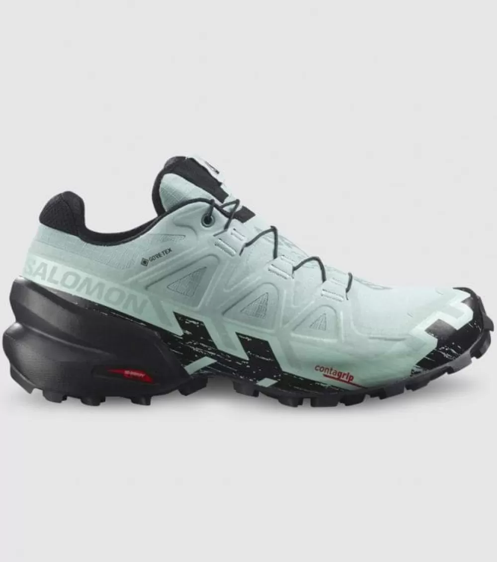 Online Salomon Speedcross 6 Gore-Tex Womens Aquifer Black Yucca