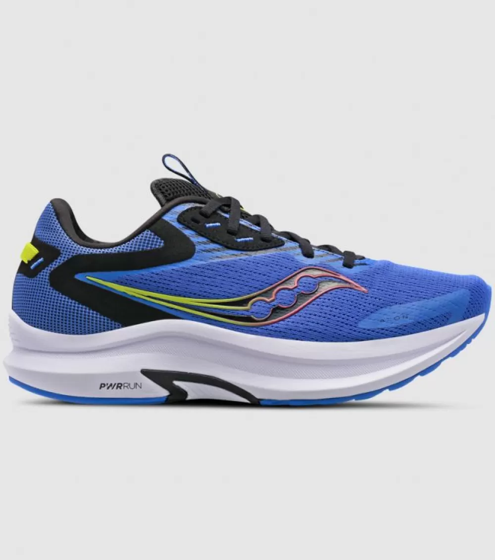 Shop Saucony Axon 2 Mens Blueraz Acid