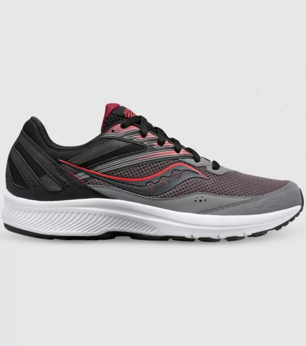 Flash Sale Saucony Cohesion 15 Mens Charcoal Red Sky