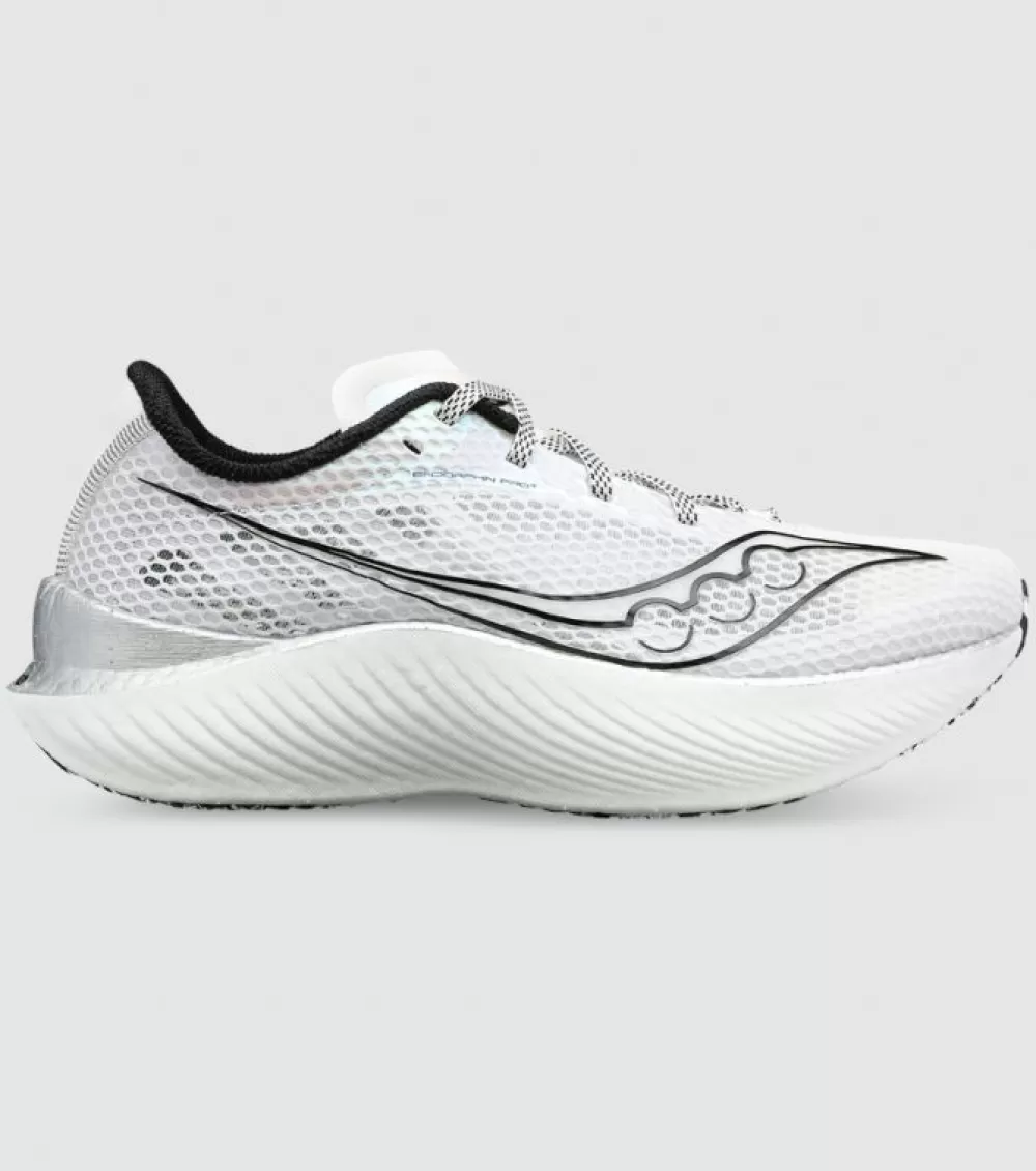 Fashion Saucony Endorphin Pro 3 Mens White Black