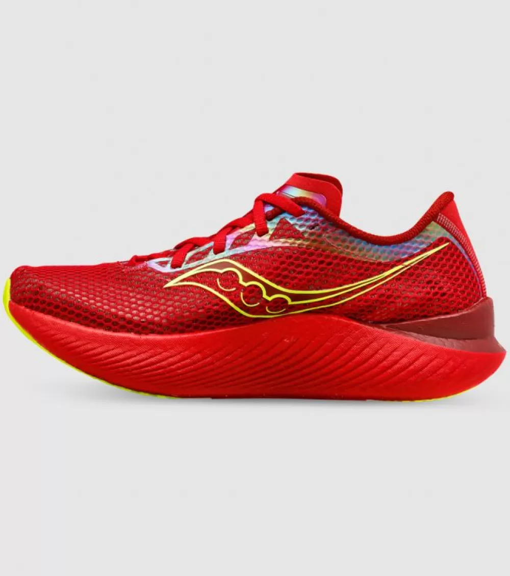 Store Saucony Endorphin Pro 3 Mens Red Poppy