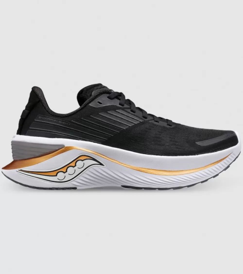 Discount Saucony Endorphin Shift 3 Mens Black Goldstruck