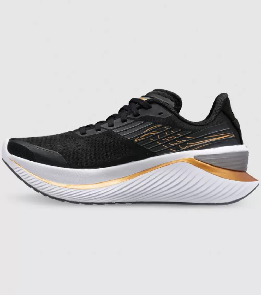 Discount Saucony Endorphin Shift 3 Mens Black Goldstruck