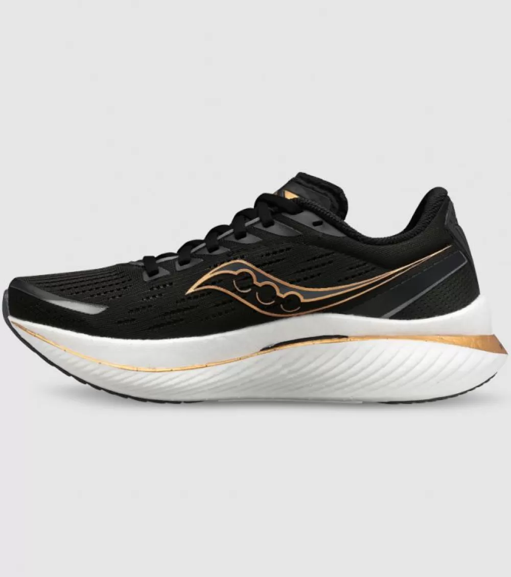 Best Saucony Endorphin Speed 3 (D Wide) Womens Black Goldstruck