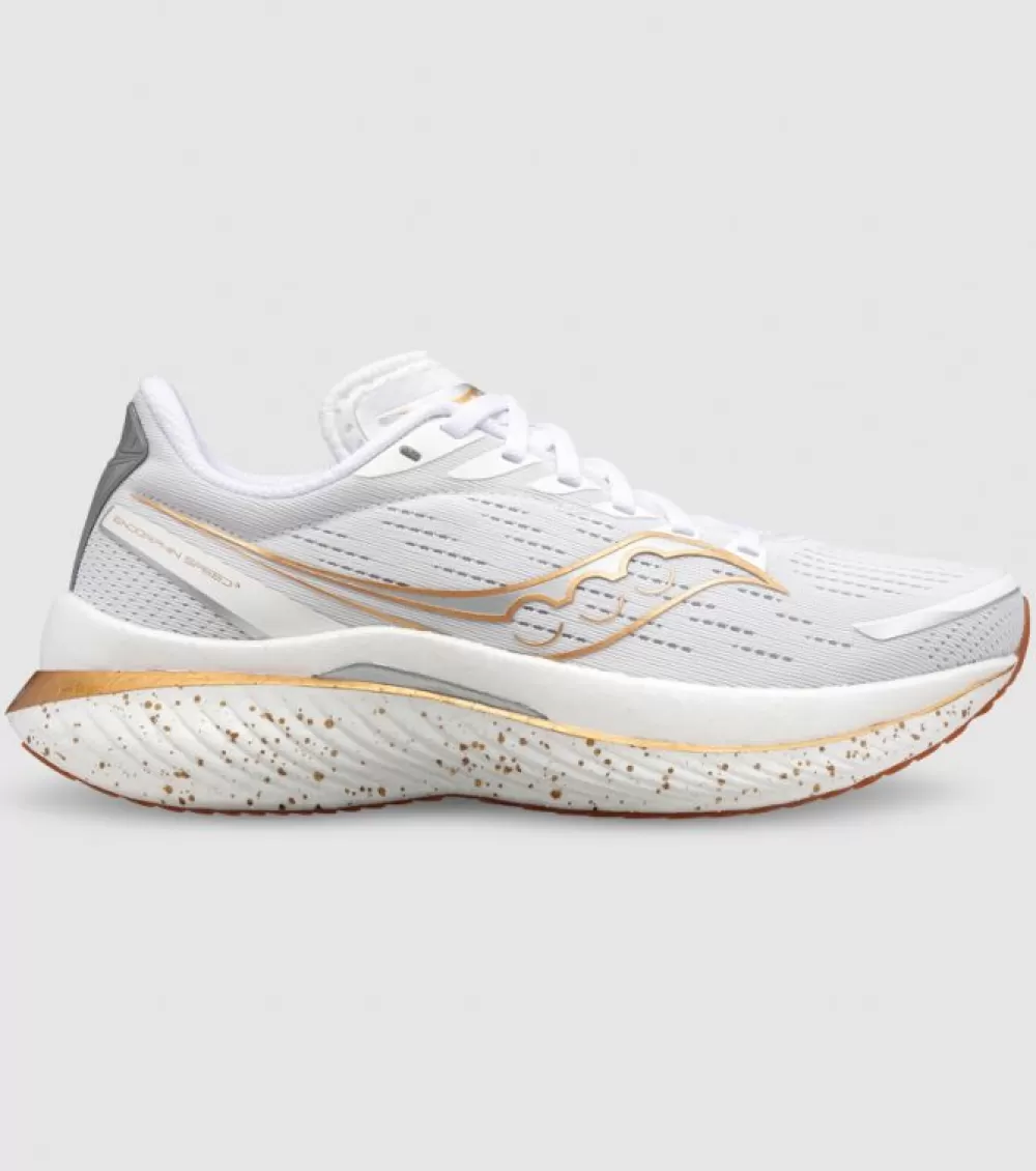 Clearance Saucony Endorphin Speed 3 Womens White Gum