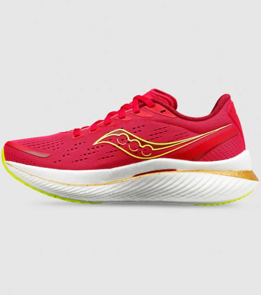 New Saucony Endorphin Speed 3 Womens Red