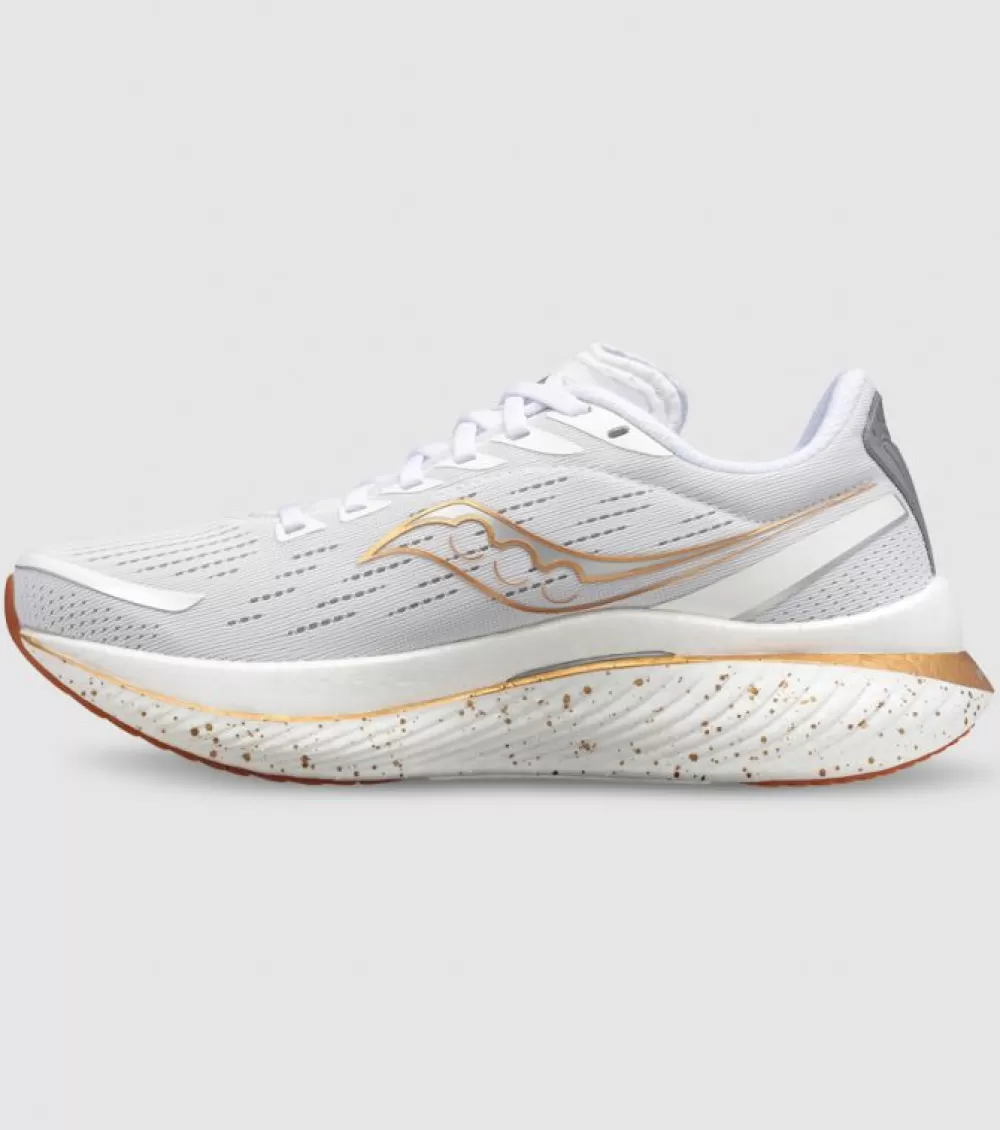 Clearance Saucony Endorphin Speed 3 Womens White Gum