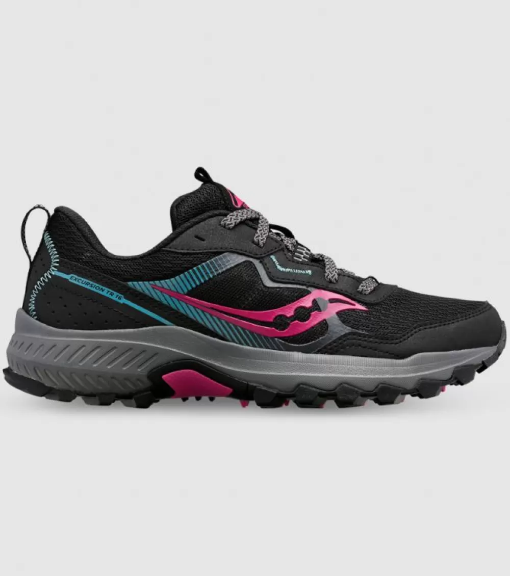 Best Sale Saucony Excursion Tr16 (D Wide) Womens Black