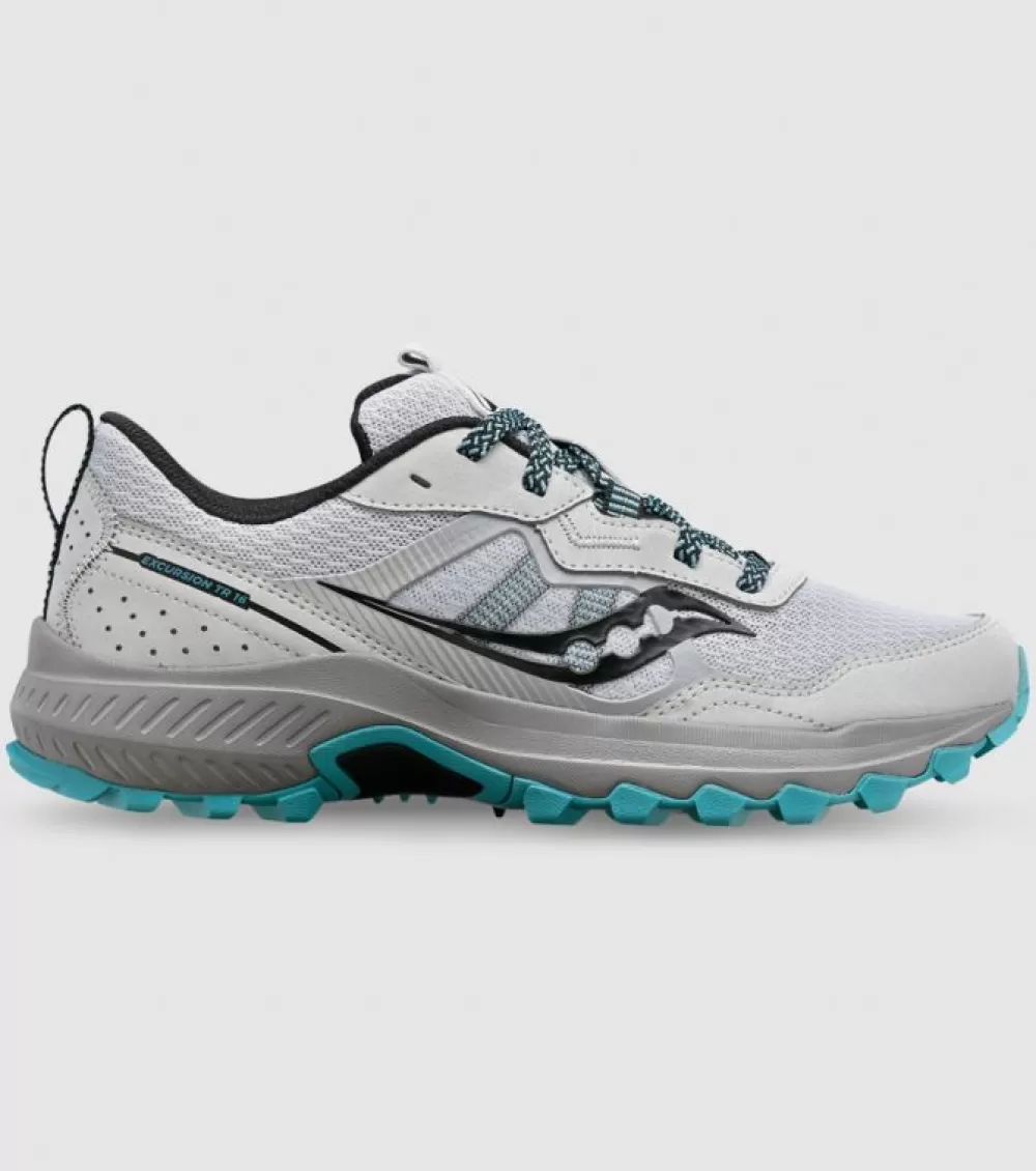 Shop Saucony Excursion Tr16 Womens Fog Rainfall