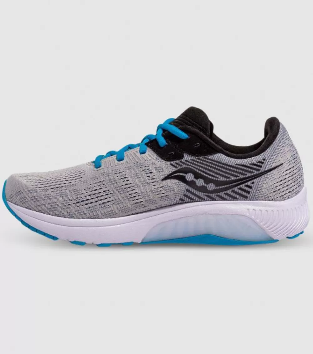 Outlet Saucony Guide 14 (2E Wide) Mens Alloy Cobalt