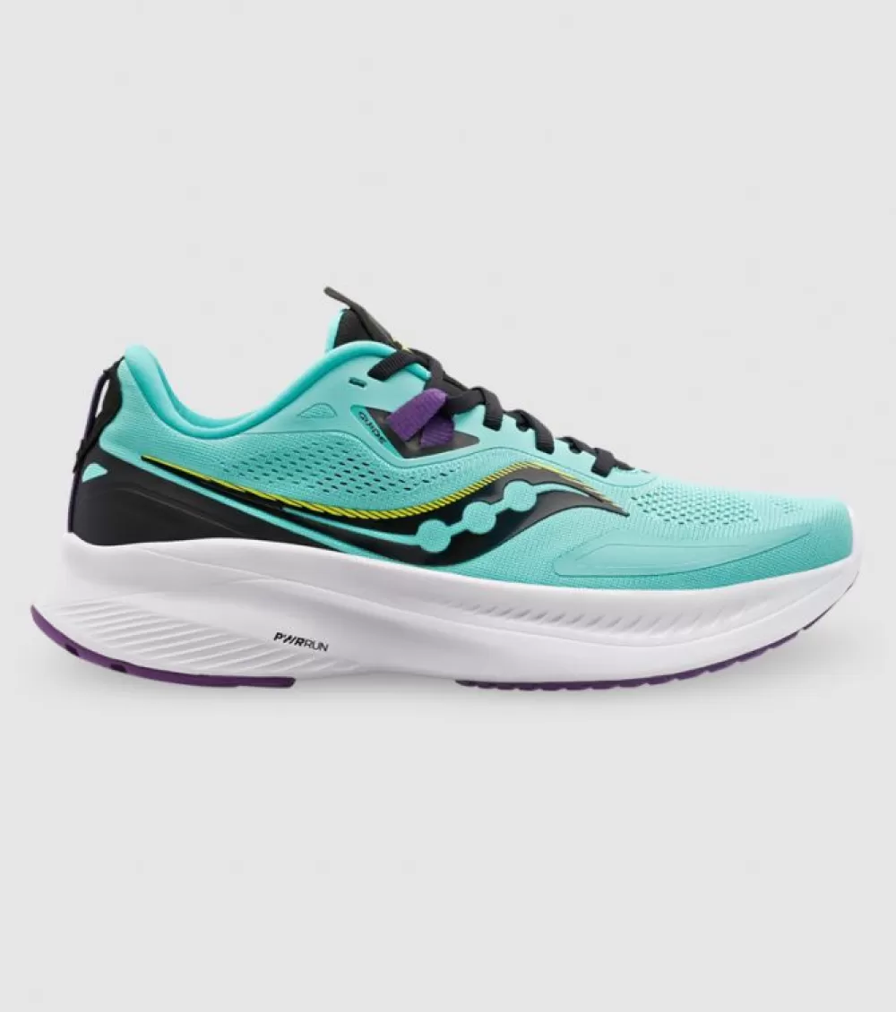 Clearance Saucony Guide 15 Womens Cool Mint Acid