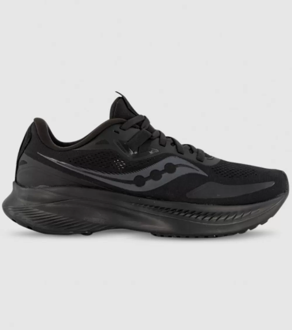 Clearance Saucony Guide 15 Womens Triple Black