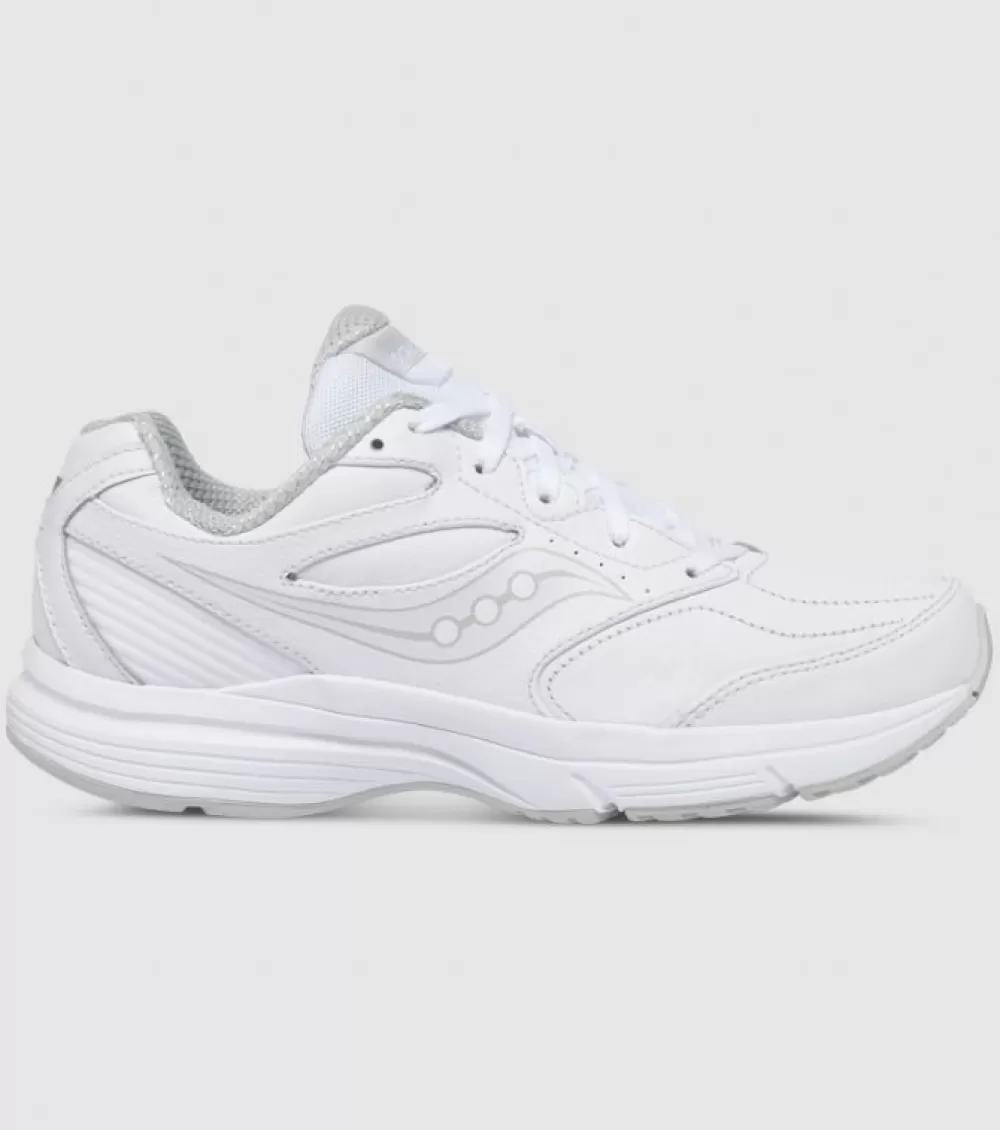 Sale Saucony Integrity Walker 3 (2E X-Wide) Womens White