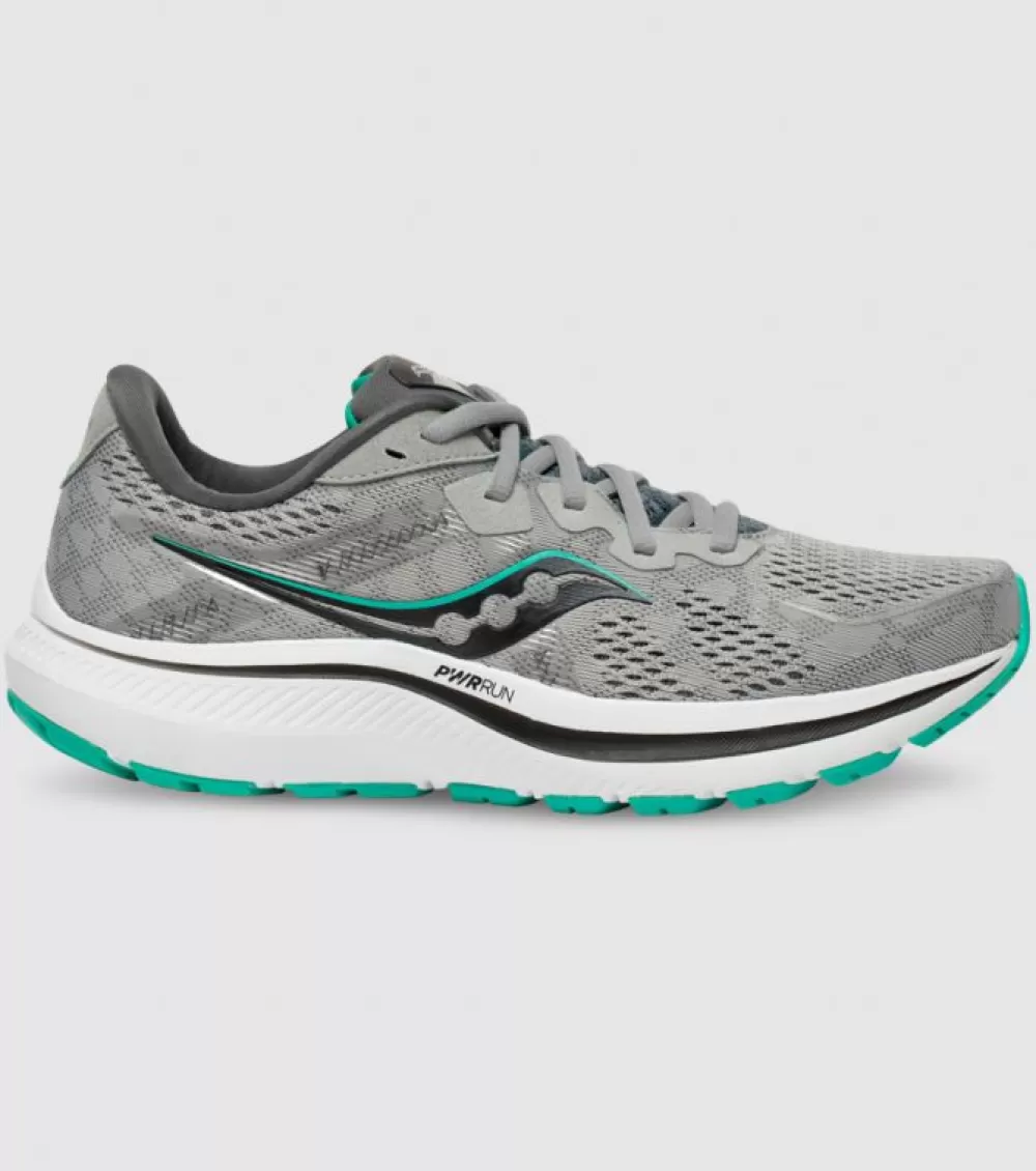 Cheap Saucony Omni 20 (D Wide) Womens Alloy Jade