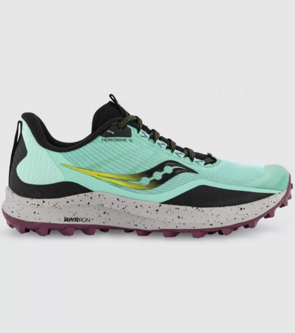 Hot Saucony Peregrine 12 Womens Cool Mint Acid