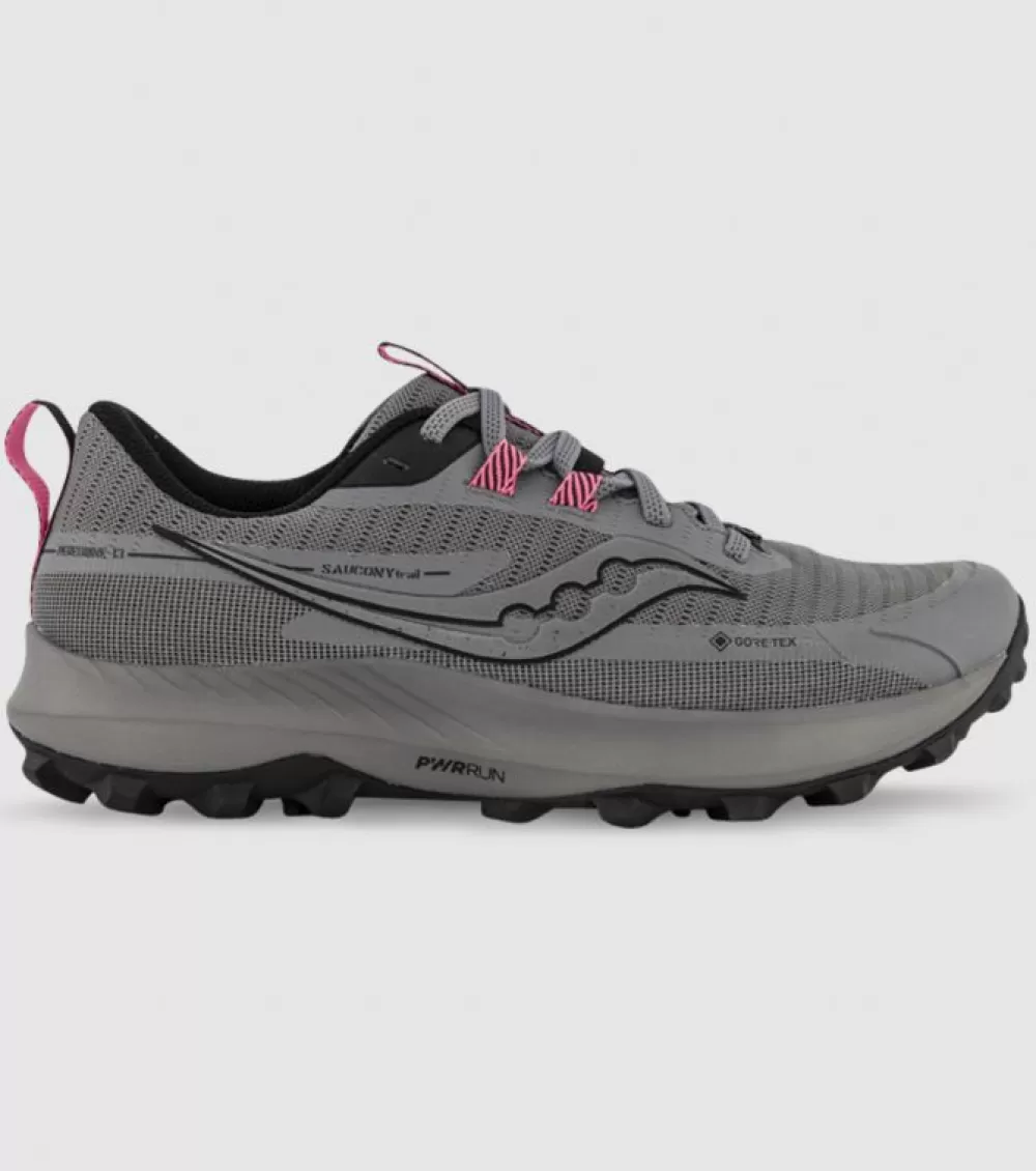 Clearance Saucony Peregrine 13 Gore-Tex Womens Grey