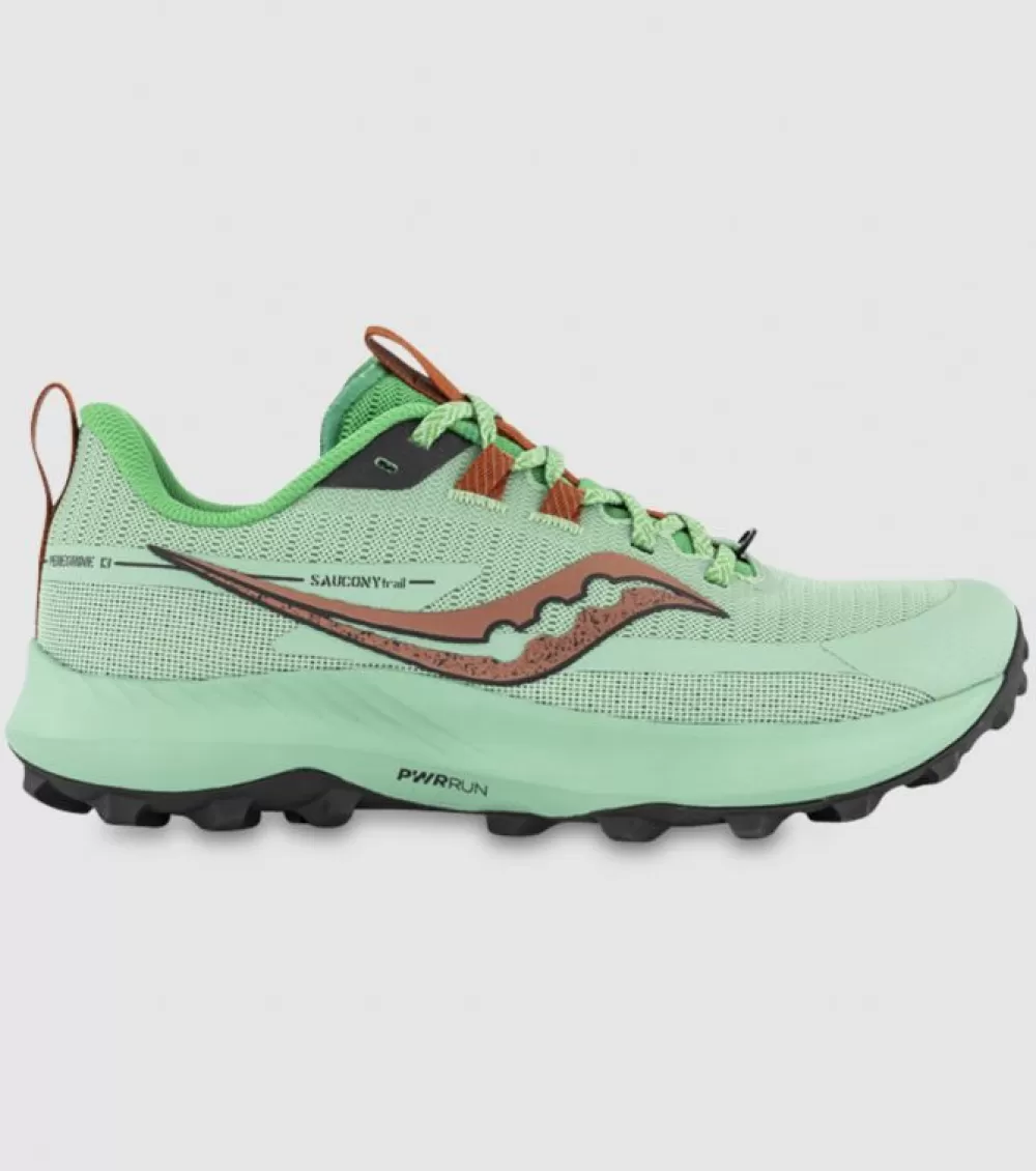 Hot Saucony Peregrine 13 Womens Green