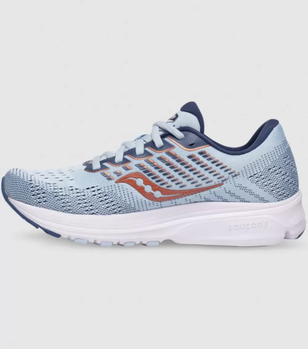 Fashion Saucony Ride 13 Womens Sky Storm