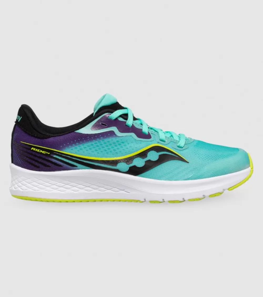 Shop Saucony Ride 14 (Gs) Kids Mint