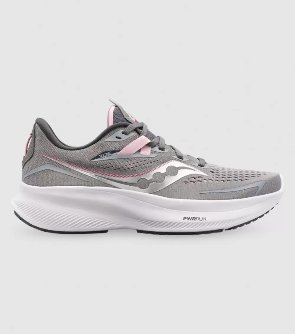 Cheap Saucony Ride 15 Womens Alloy Quartz