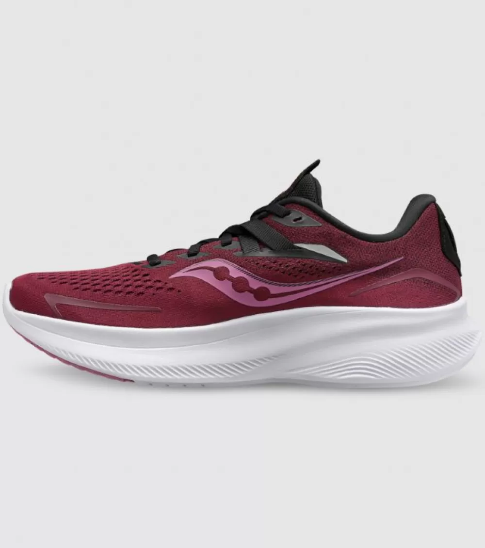 Outlet Saucony Ride 15 Womens Sundown Rose