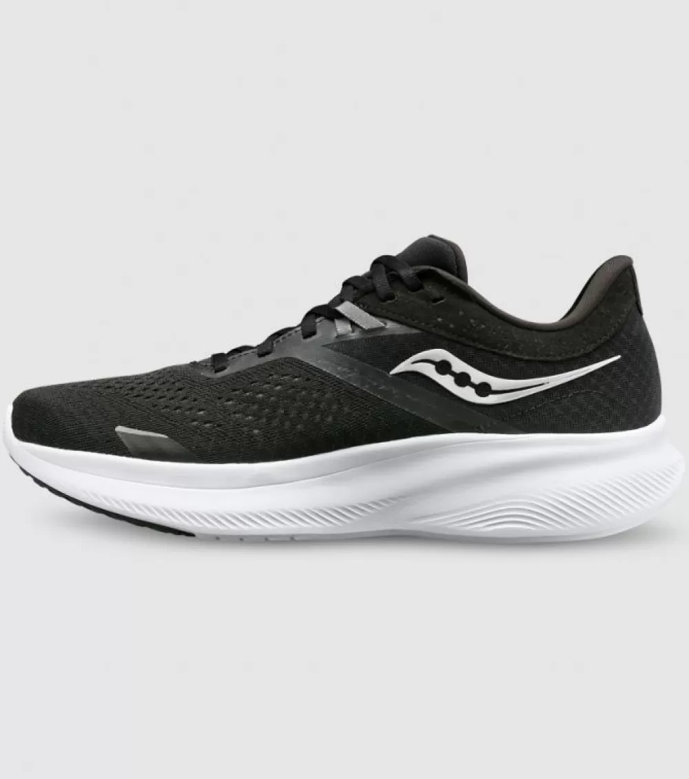 Shop Saucony Ride 16 (D Wide) Womens Black