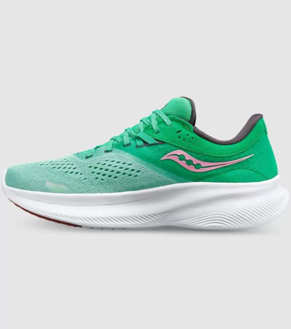 Best Sale Saucony Ride 16 Womens Green