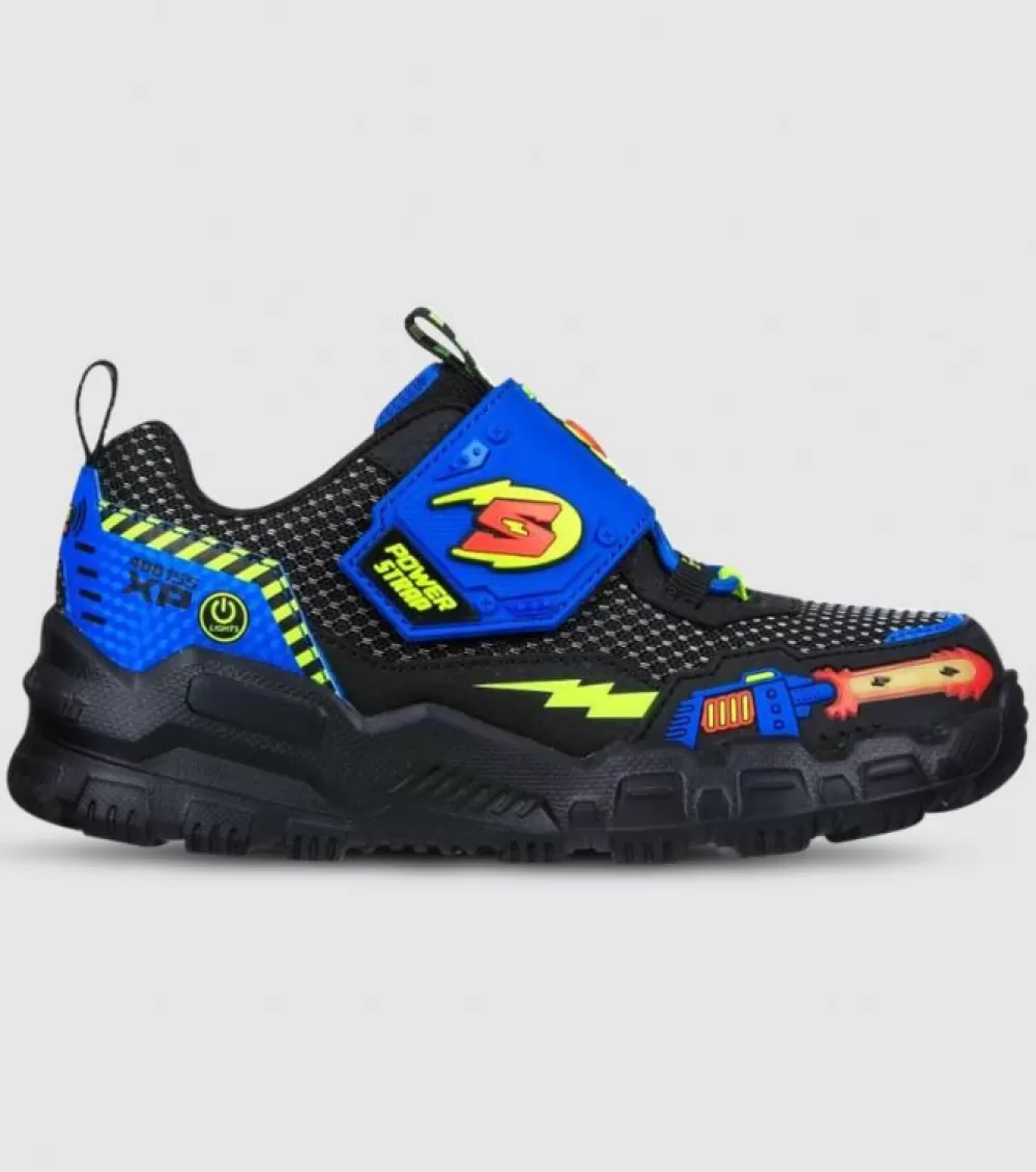 Best Sale Skechers Adventure Track (Ps) Kids Black Blue Lime