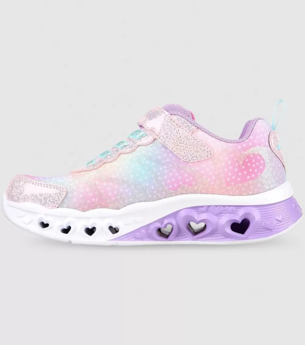 Flash Sale Skechers Flutter Heart Lights Simply Love (Ps) Kids Pink Multi