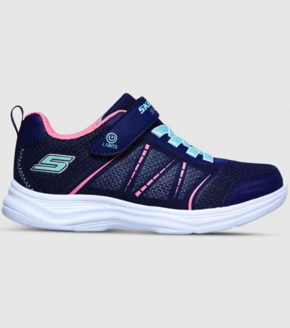 Sale Skechers Glimmer Kicks Shimmy Brights (Ps) Kids Navy