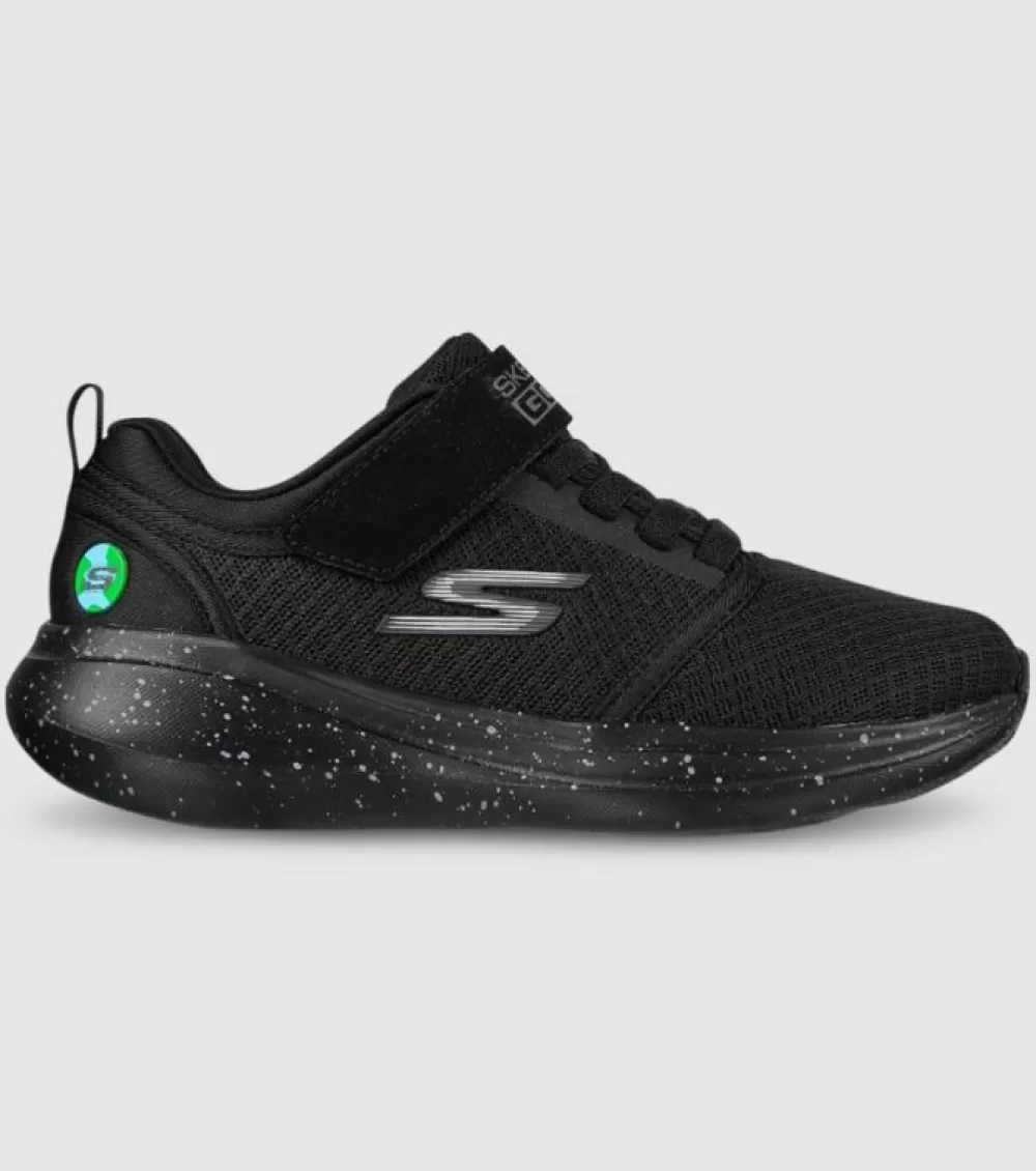 Outlet Skechers Go Run Fast (Ps) Kids Black