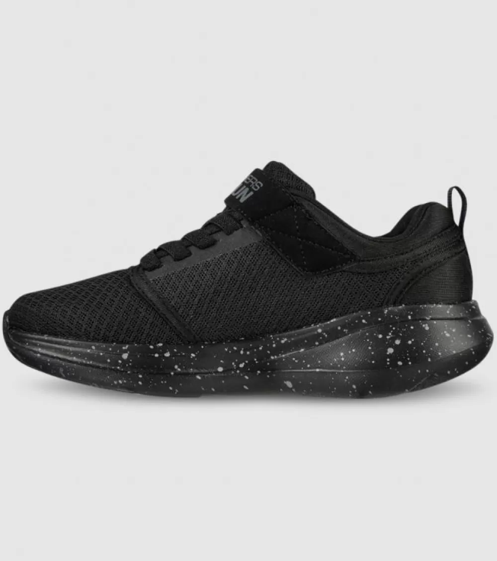 Outlet Skechers Go Run Fast (Ps) Kids Black