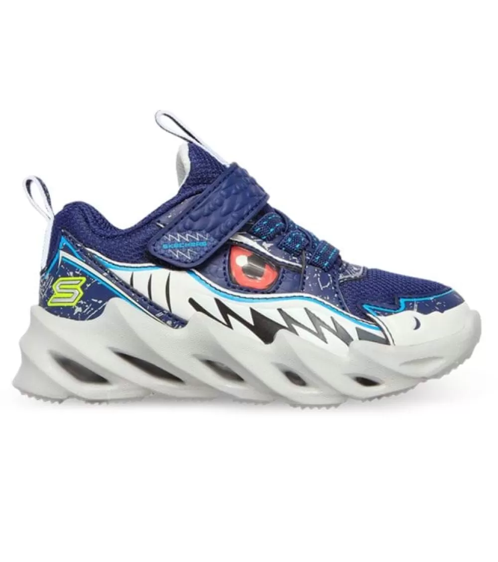 Outlet Skechers Shark Bots Surf Patrol (Td) Kids Navy