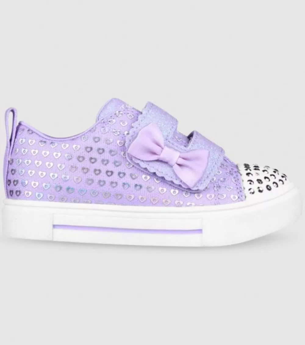 Best Skechers Twinkle Sparks Heart Dreamer (Td) Kids Lavender