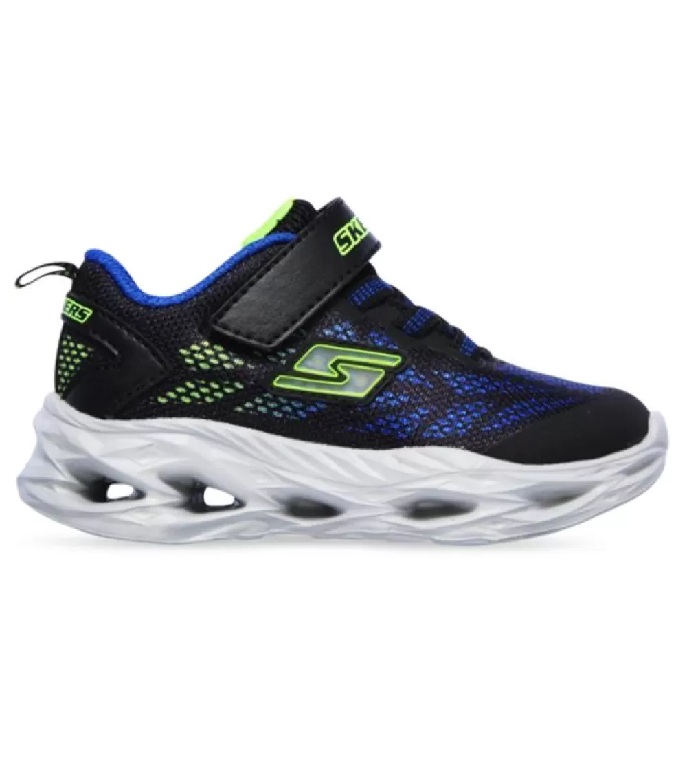 Flash Sale Skechers Vortex-Flash (Td) Kids Black Blue Lime