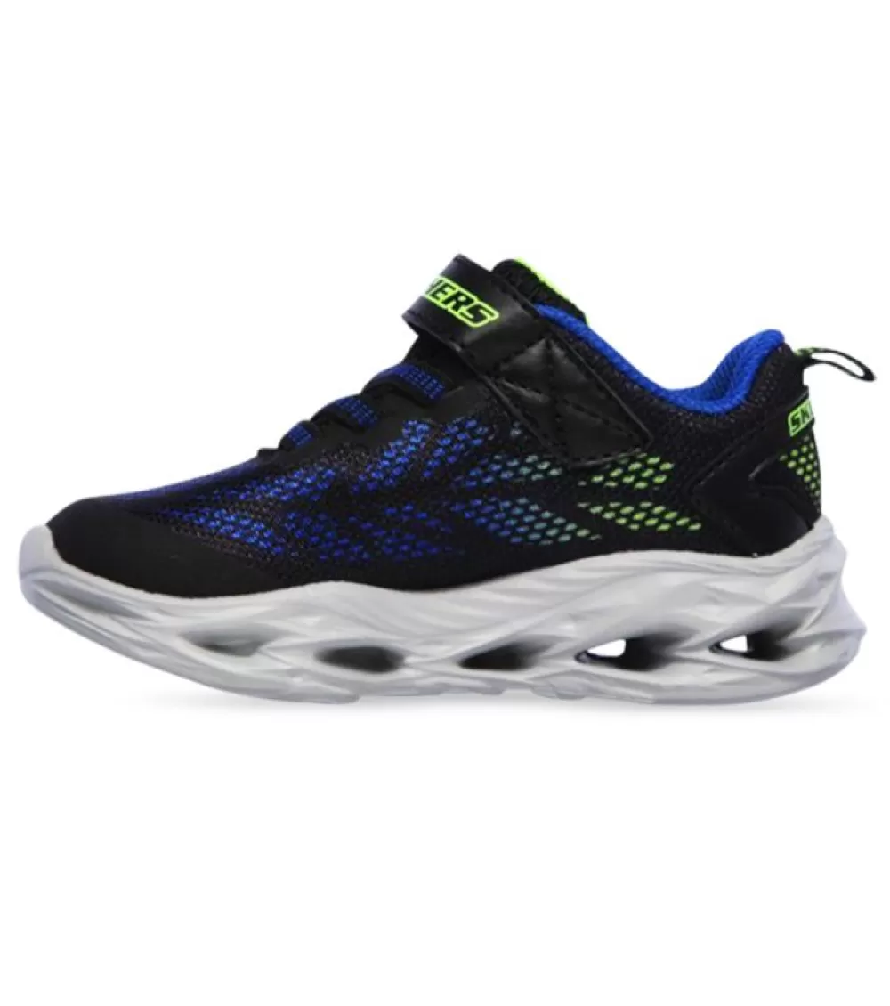 Flash Sale Skechers Vortex-Flash (Td) Kids Black Blue Lime