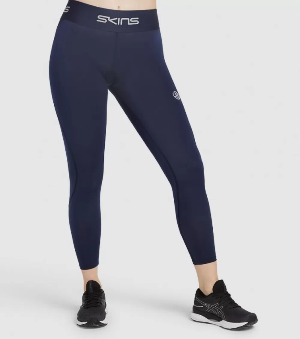 Cheap Skins Series 1 7/8 Long Tight Womens Navy Blue