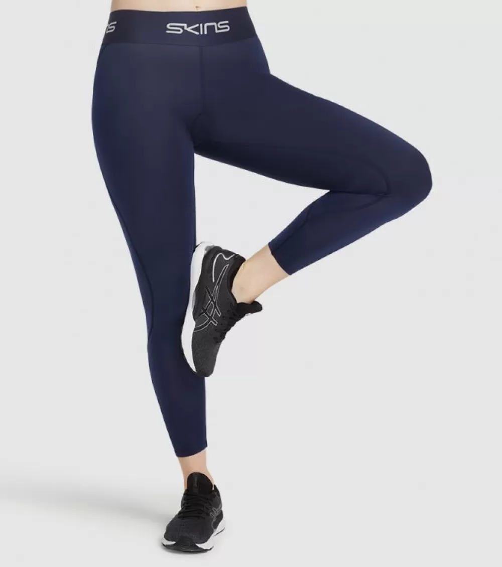 Cheap Skins Series 1 7/8 Long Tight Womens Navy Blue