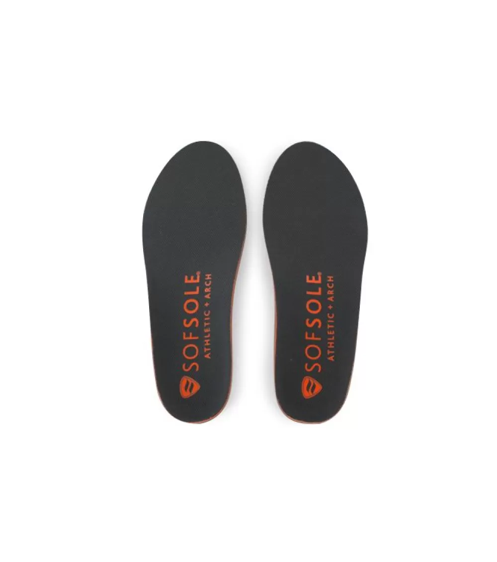 Flash Sale Sof Sole Mens Athletic + Arch Insole 7-8.5 Black