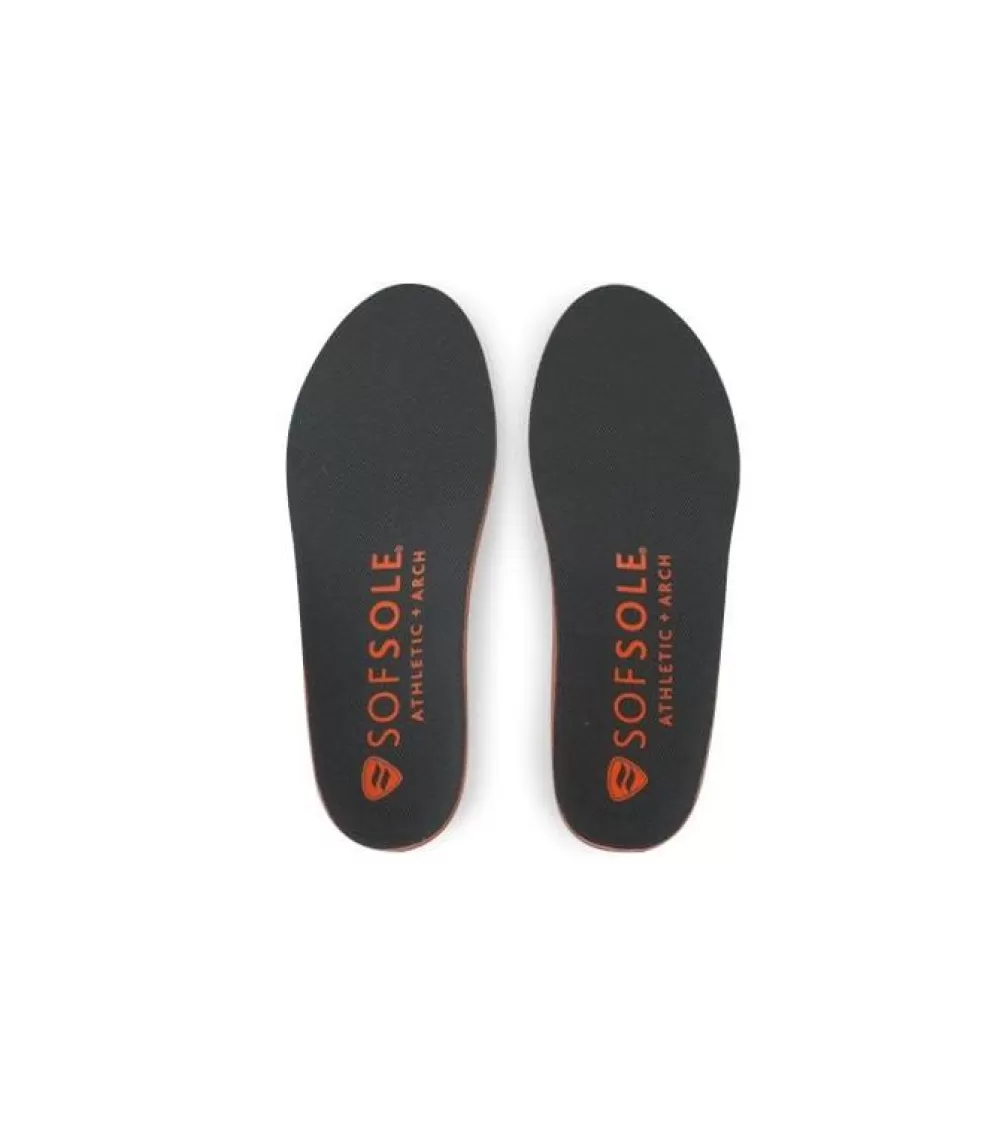 Hot Sof Sole Womens Athletic + Arch Insole 8-11 Black