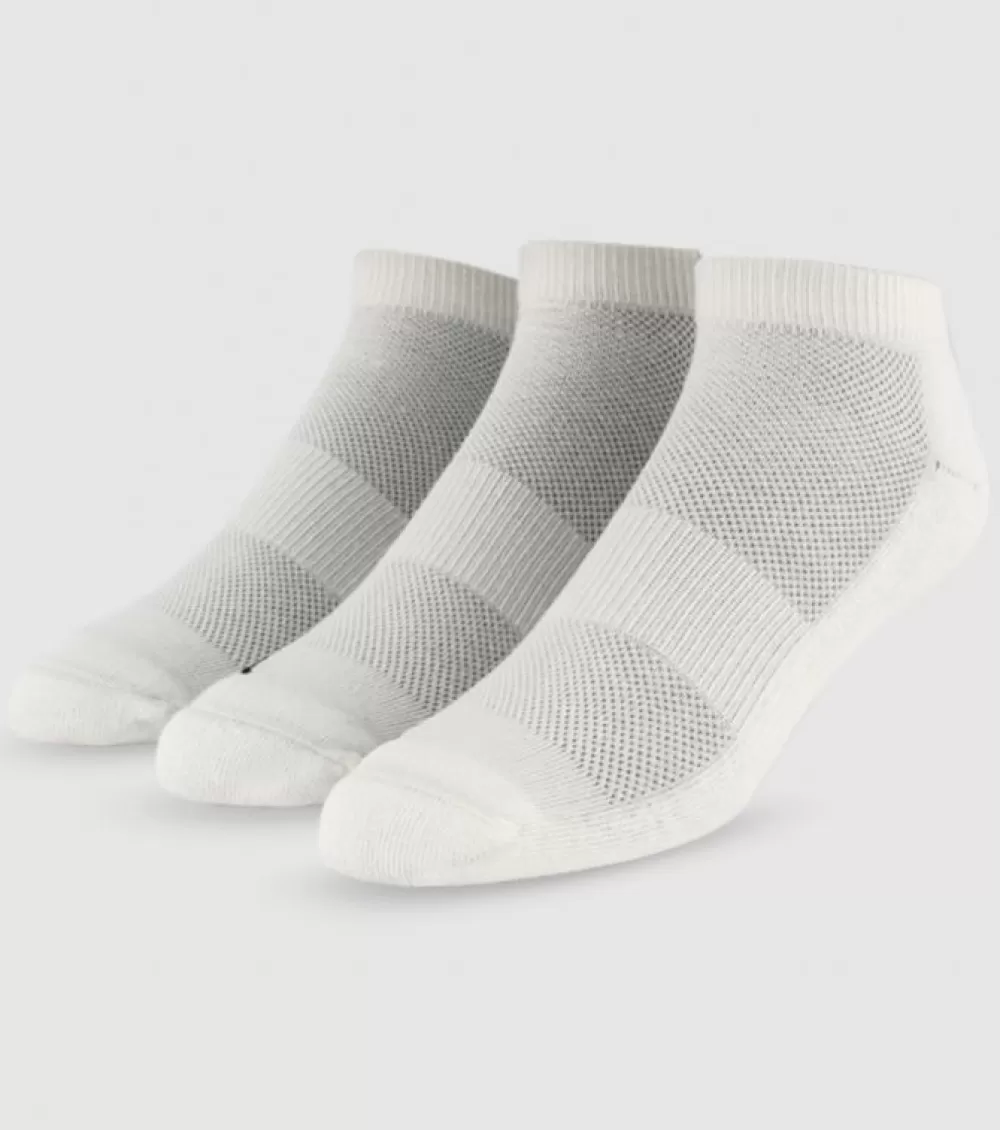 Best TAF Brand The Athletes Foot Active Low Cut Socks 3 Pack White