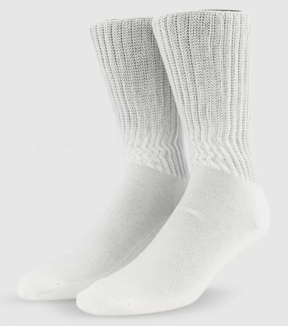 Online TAF Brand The Athletes Foot Health Diabetic Socks White