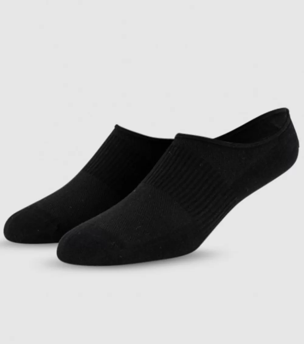 Best TAF Brand The Athlete'S Foot Invisible Socks Black