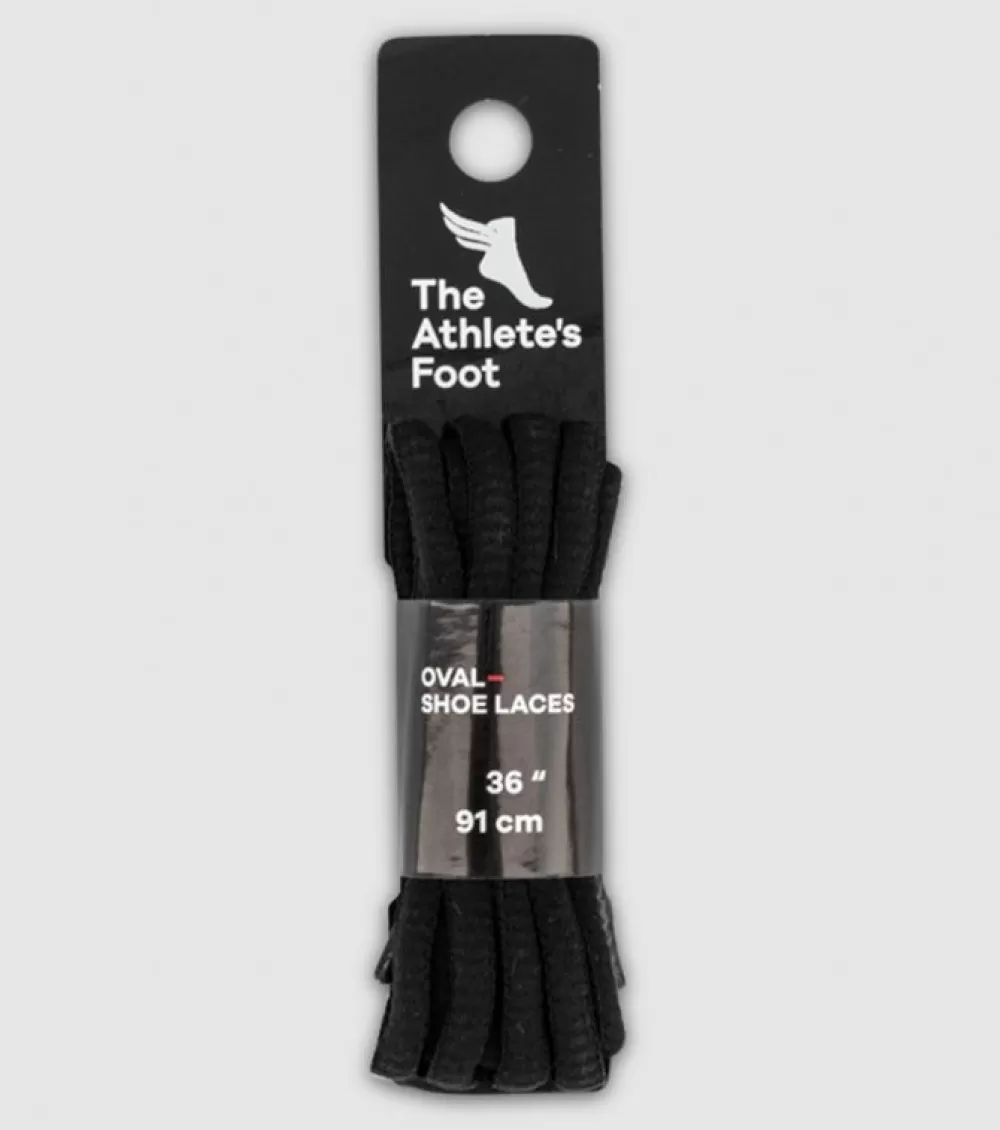 New TAF Brand The Athletes Foot Oval Lace 36 Black