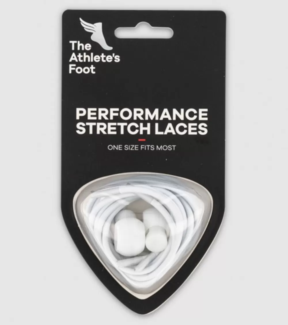 Cheap TAF Brand The Athletes Foot Performance Stretch Laces White